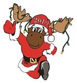 2019 Holiday Lights 5K: Running Moose_Small