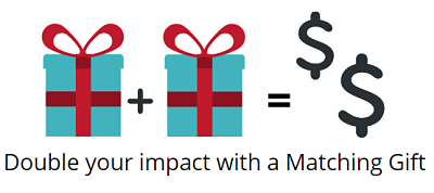 Double your donation Matching Gift