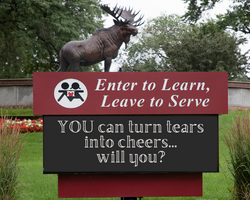 MHT sign_You can turn tears into cheers_will you?