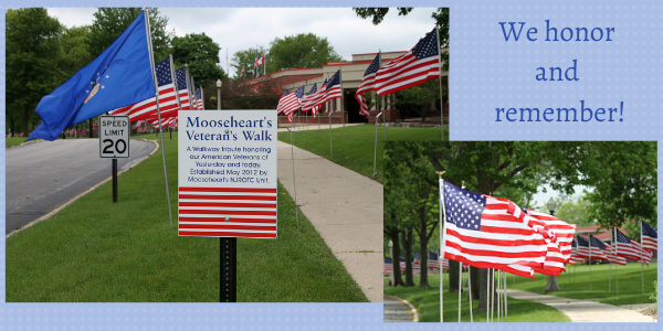 Veterans Walk_we honor and remember