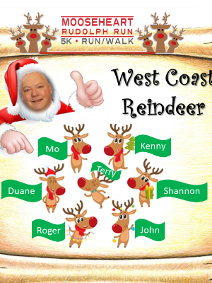 West Coast Moose Reindeer